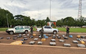 Camioneta con más de setecientos kilos de marihuana se dio a la fuga