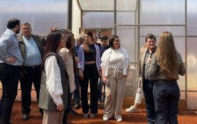El Ministro Adolfo Safrán visitó las instalaciones de la Cooperativa Citrícola Agroindustrial de Misiones en la ciudad de Leandro N. Alem, una empresa en pleno proceso de recuperación