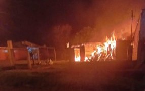 Incendio de vivienda en el Municipio de San Javier: Una adolescente de 14 años resultó gravemente lesionada