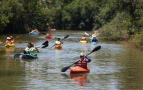 Apóstoles: El Chimiray fue el escenario del 13° Encuentro de Kayakismo y la 7° Fiesta Provincial de Canotaje