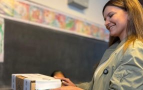 Micaela Gacek: “Los invito a que se acerquen a votar, el nuevo sistema es fácil y rápido”