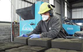 Economía circular: Bioladrillos de maní, otro producto del agro que construye sustentabilidad