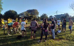 Bicicleteada Solidaria, más Fútbol: La diferencia en la manera de hacer política del Candidato a Intendente, Gerardo Cura y los Candidatos a Concejales