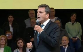 Sergio Massa arrancó la campaña: "Voy a dejar cada gota de sudor para garantizar el triunfo de Unión por la Patria"
