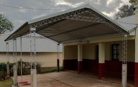 Apóstoles: El NENI 2042, ahora cuenta con un nuevo tinglado, para fortalecer y lograr el mejoramiento de las actividades curriculares