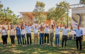 Posadas: En el Parque de la Ciudad, Stelatto presentó sus Candidatos a Concejales