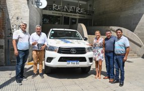 El Presidente del RENATRE, José Voytenco, entregó otro vehículo 4×4 para fortalecer el trabajo registrado en Salta