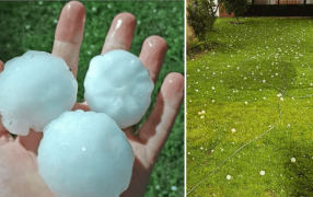 Una fuerte tormenza de granizo azotó al norte de la provincia de Buenos Aires, pero los daños en trigo no fueron graves