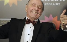 Murió Tristán, el cómico tenía 86 años y padecía una neumonía bilateral, tenía 86 años y estaba internado