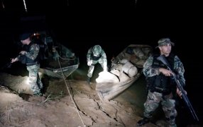 Prefectura Naval Argentina secuestró más de 260 kilos de marihuana en Misiones