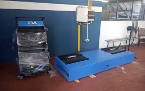 La VTV Apóstoles cuenta con un nuevo y moderno tren para el banco de suspensión en controles vehiculares