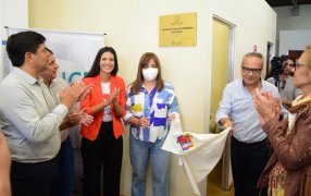 Posadas: Autoridades del HCD descubrieron la placa del Espacio de Lactancia