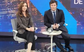 Elecciones 2023: Javier Milei oficializó a Victoria Villarruel como compañera de fórmula