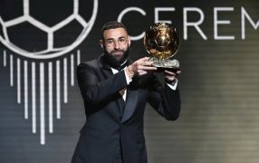 Karim Benzema ganó el Balón de Oro 2022