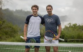 Tenis: La emocionante experiencia de Nadal y Ruud en las Cataratas del Iguazú