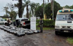 Narcotráfico: Gendarmería Nacional Argentina incautó más de cuatrocientos sesenta kilos de marihuana en Misiones