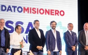 En un acto: El oficialismo de Misiones formalizó su apoyo a la candidatura de Sergio Massa