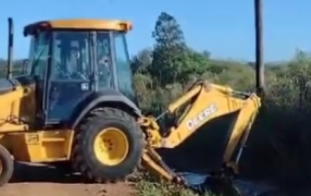 Apóstoles: Solicitan hacer uso racional del agua potable ya que se están haciendo tareas de reparación sobre el acueducto que une la toma  con la planta potabilizadora