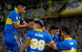 Liga Profesional de Fútbol: Boca Juniors le ganó un clásico caliente a Racing Club y llega en levantada al Superclásico