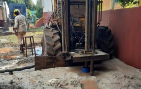 Apóstoles: La C.O.S.P.A.L., anuncia la incorporación de nuevos pozos perforados, se calcula tendrán una capacidad de 38 metros cúbicos por hora que se incorpora a la cisterna de distribución