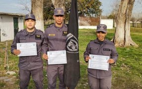 Penitenciarios se capacitaron en adiestramiento de canes antinarcóticos