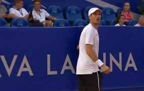 Tenis: El rosarino Facundo Bagnis perdió ante el austríaco Dominic Thiem y se despide del ATP 250 de Umag