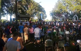 Apostoles y Azara: Cómo todos los años se realizó la tradicional procesión y la Santa Misa en el Monumento Mariano, ubicado en un predio a la vera de la Ruta Provincial N° 1