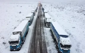 Alerta meteorológica por fuertes nevadas en Mendoza: Continúa cerrado el paso Cristo Redentor