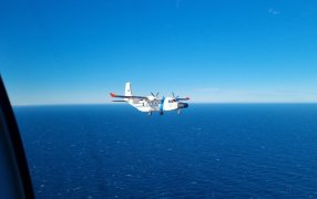 Emergencia en el Mar Argentino: Prefectura Naval Argentina aeroevacuó de urgencia al tripulante de un pesquero