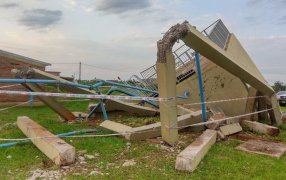 Apóstoles: ¿Qué hizo colapsar el tanque elevado del agua potable en el Barrio Comandante Andresito?, las pericias determinarán lo ocurrido