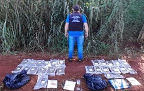 Misiones: Millonario secuestro de marihuana en un operativo sobre la Ruta Nacional N° 12