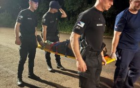 La Policía de Misiones asistió y rescató a un hombre de 63 años que había caído al interior en un pozo en la localidad de Puerto Rico