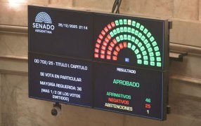 Uno por uno: Así votaron los senadores en general la Ley de Presupuesto 2026, además el oficialismo logró la aprobación de la Ley de Inocencia Fiscal