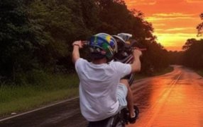 Misiones: Maniobras peligrosas, redes sociales y una motococleta fuera de circulación en el Municipio de Santiago de Liniers