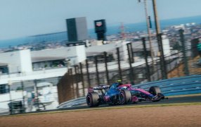 Franco Colapinto giró con el Alpine en Silverstone, el argentino estuvo presente en la pista inglesa en un día dedicado a la filmación