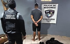 La Policía de Misiones capturó a un boquetero acusado de desvalijar una vivienda en la ciudad de Posadas