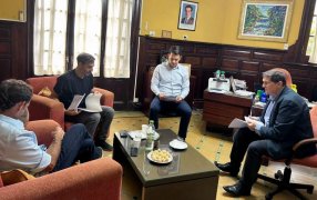 El Ministro Adolfo Safrán se reunió con integrantes de la CCeIP para seguir evaluando medidas de apoyo al comercio y la industria misionera