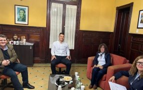 Nuevas líneas de créditos con tasa bonificada, adhesión a los Ahora Misiones y sucursal en la localidad de Comandante Andresito en el temario de la reunión con representantes de Banco de la Nación Argentina