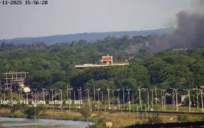 Misiones: Desde el Centro Integral de Operaciones 911 detectaron un incendio en un aserradero en el Municipio de Garupá y activaron un operativo de emergencia