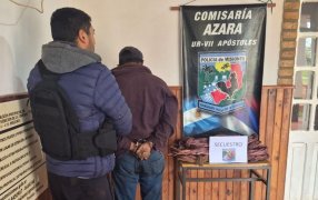 Azara: Robaba cables cobre de las maquinarias de una empresa, pero fue descubierto por la Policía de Misiones y terminó detenido