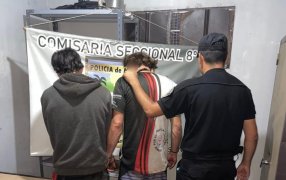 Posadas: Respuesta inmediata al 911 permitió la detención de dos individuos que sustraían cables del tendido eléctrico