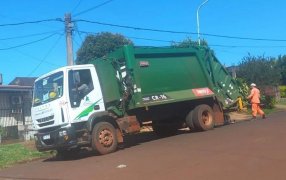Apóstoles: El día lunes 23 de Marzo, no habrá recolección de residuos domiciliarios