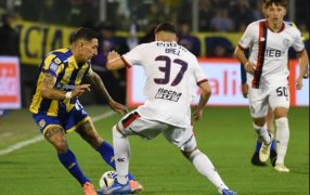 Rosario Central y San Lorenzo de Almagro protagonizaron un entretenido empate en el Gigante de Arroyito por el Torneo Clausura