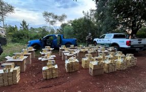 Misiones: Gendarmería Nacional secuestró más de 126 mil paquetes de cigarrillos