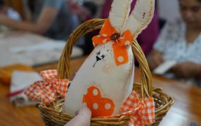 “Conejo para los Canastos”: Se llevó a cabo con gran éxito el Taller de Pascuas para Adultos en Apóstoles