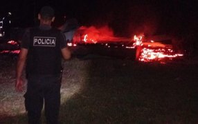 Incendio destruyó por completo una vivienda de madera en el Barrio Nueva Delicia del Municipio misionero de Mado