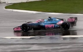 Fórmula 1: El Alpine A526 ya gira en Silverstone