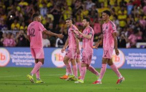 Con un gol de Lionel Messi, Inter Miami empató ante Barcelona de Guayaquil en un amistoso