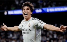 Liga Española: De cabeza, de volea y de taco, Gonzalo García reemplazó a Mbappé y metió un hat trick para Real Madrid