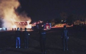 Eldorado: Incendio en un aserradero provocó solo se registraron daños materiales, sin personas lesionadas